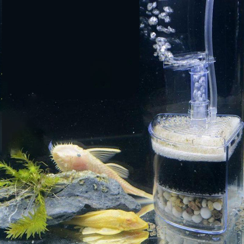 Planted Aquarium Media - Multi-layer Media Pneumatic Fish Tank Filter