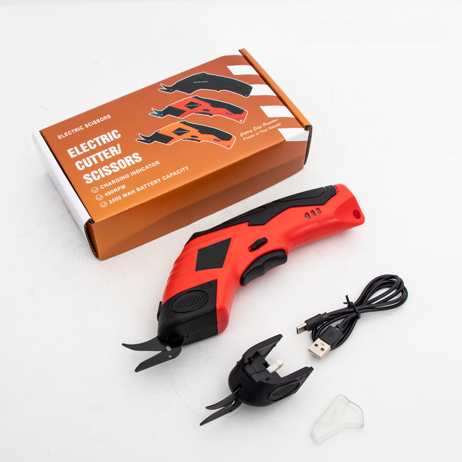 Trimming Scissor Set - 3.6V Handheld Electric Scissors Cloth Cutting