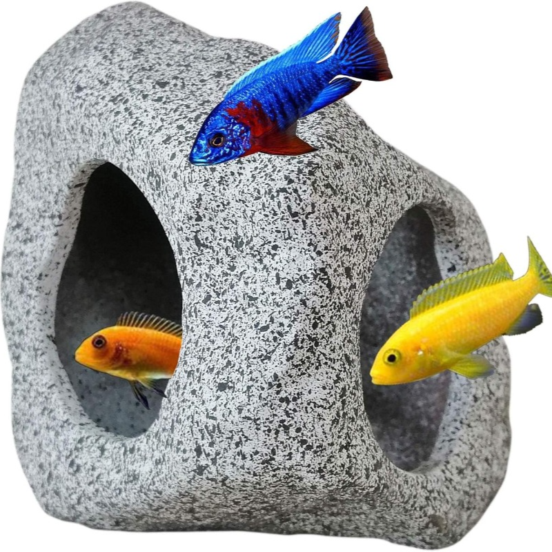 Aquarium Sand White - Fish Tank Cave Stone Landscaping Decoration