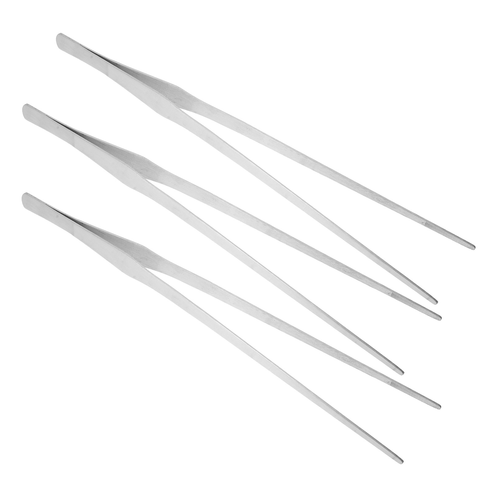 Planted Aquarium Kit - 3Pcs Stainless Steel Feeding Tweezers Reptile