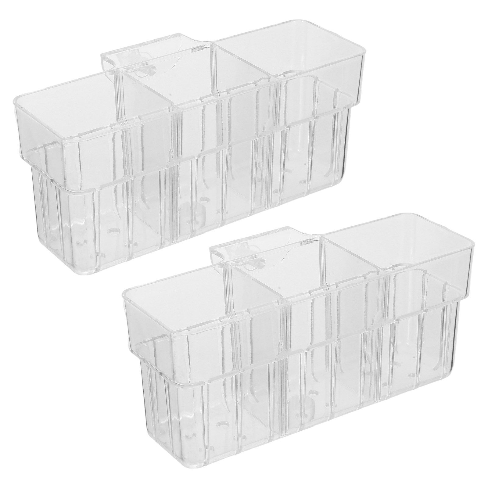 Aquarium Planted Tank - 2Pcs Transparent Aquarium Plant Basket Hydroponic