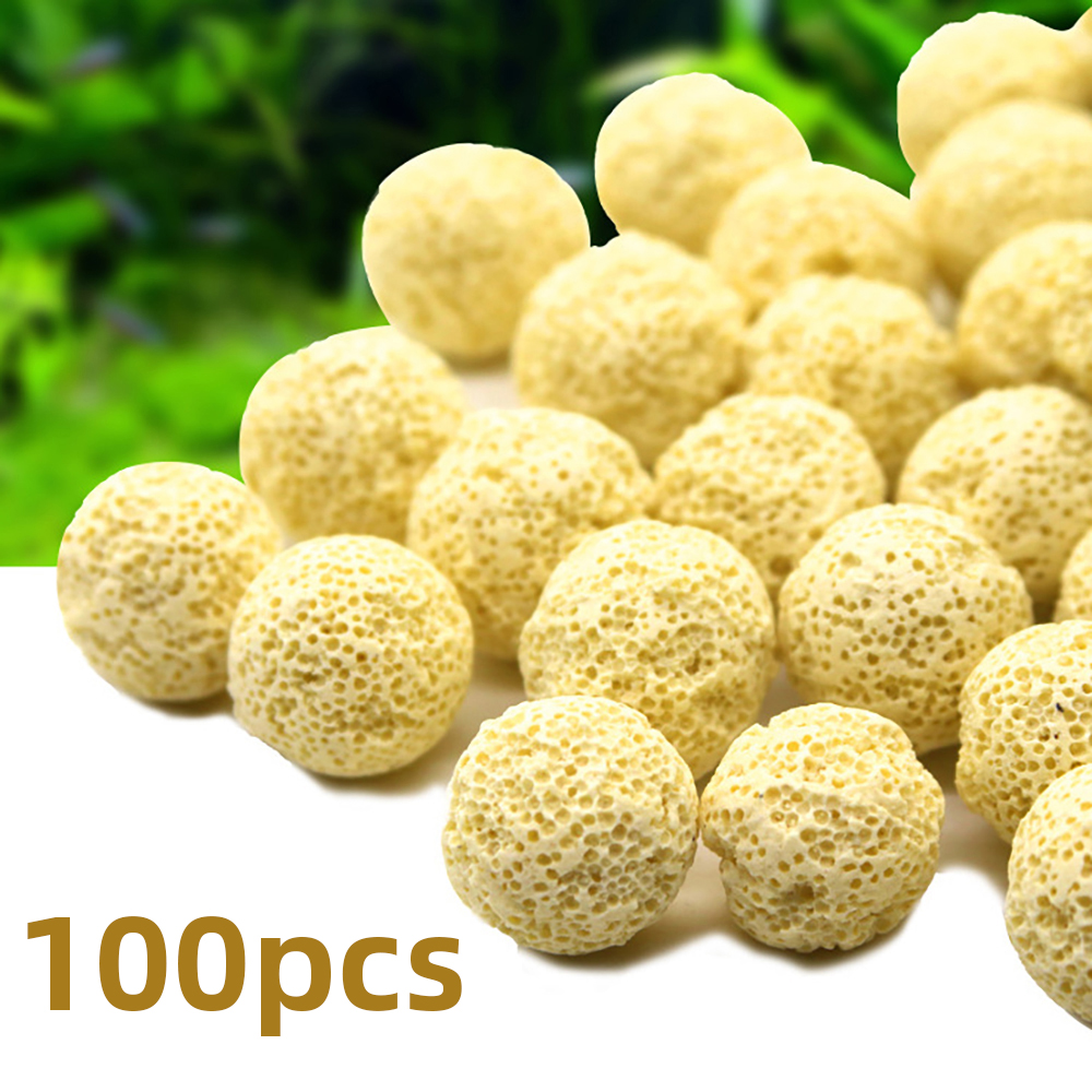 20/50/100 PCS Aquarium Filter  - Planted Aquarium Media reseña y precio
