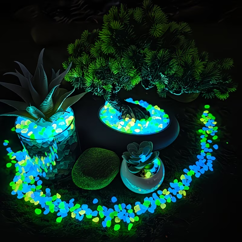 300PCS Luminous Pebble Set,0.9 - Aquarium Planted Tank reseña y precio