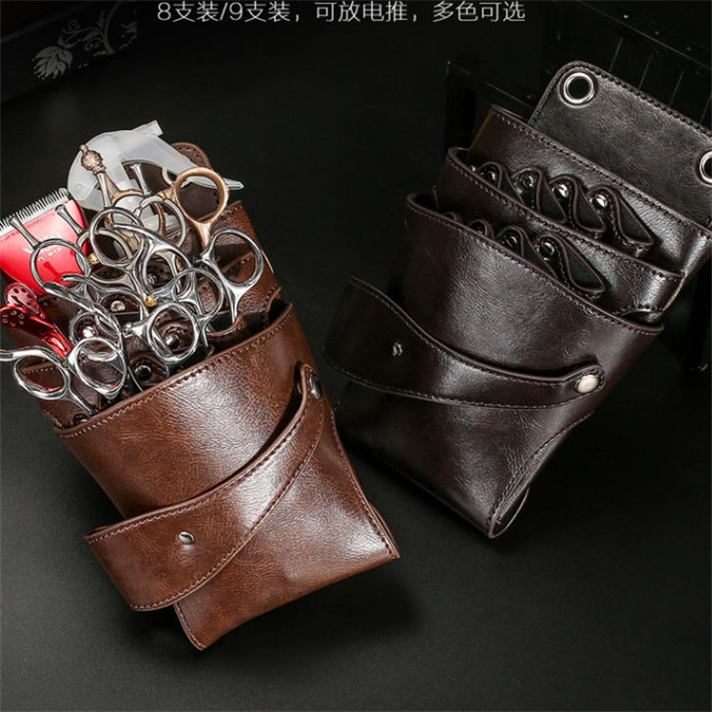 8 Pocket Salon Barber Hair Sci - Trimming Scissor Set reseña y precio