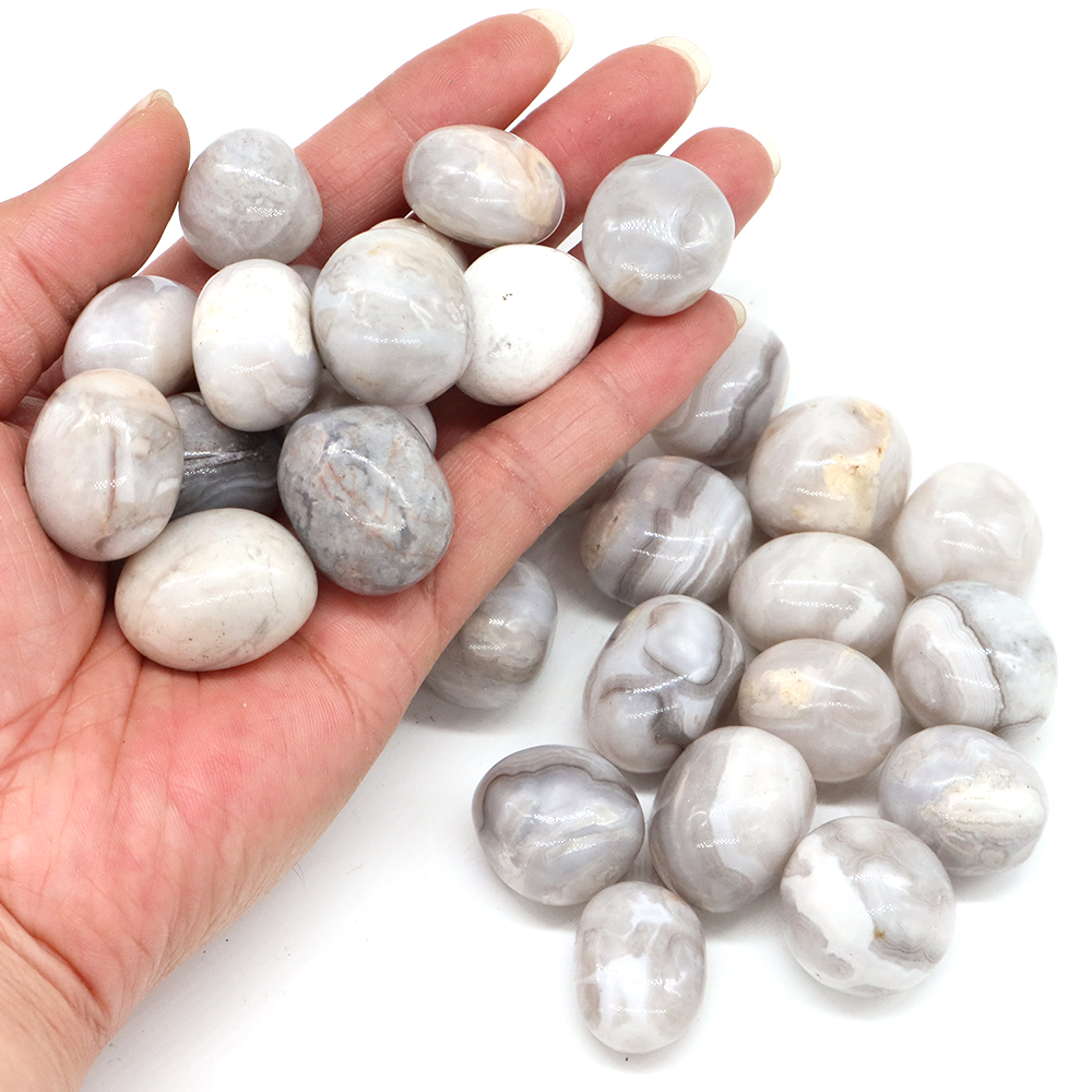Natural Irregular Tumbled Ston - Aquarium Sand White reseña y precio
