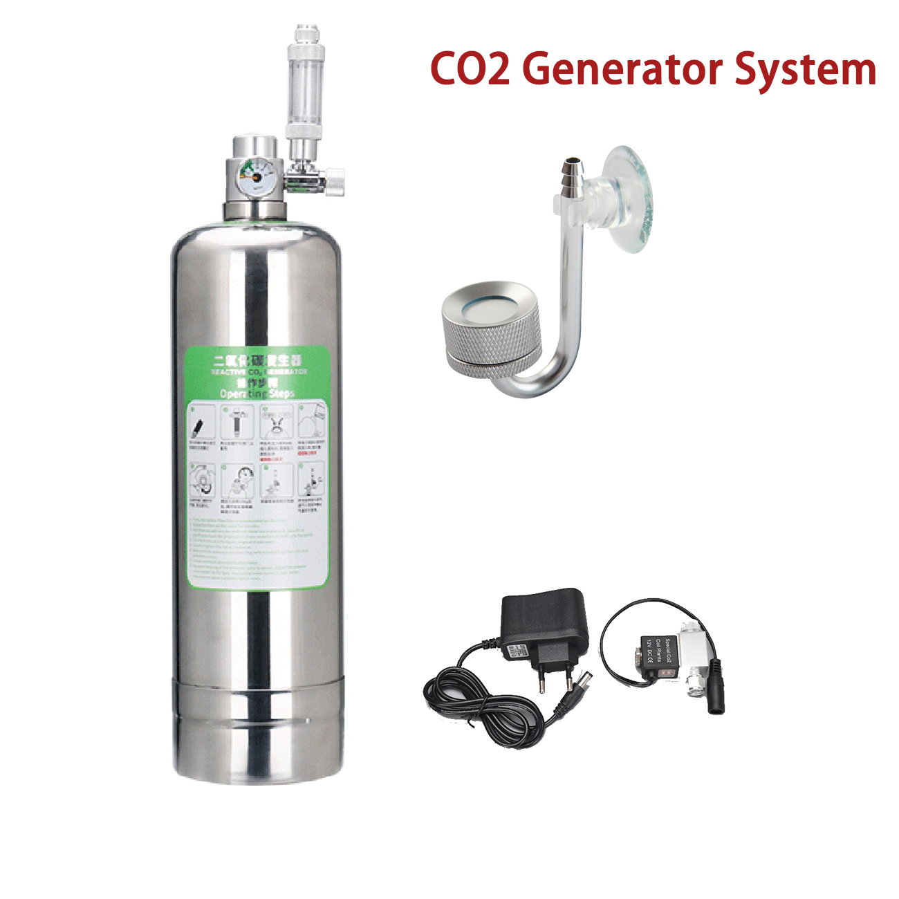 Aquarium CO2 Generator system  - Planted Aquarium Kit reseña y precio