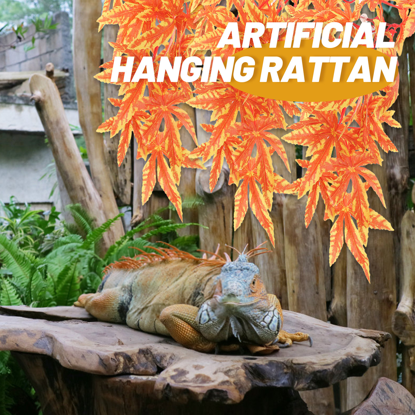 Artificial Hanging Vine Simula - Aquarium Plant Vine reseña y precio