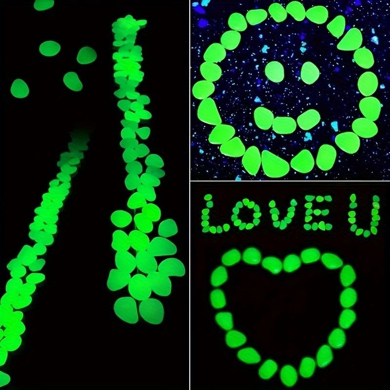 Glowing pebbles100-500pcsLumin - Aquarium Planted Tank reseña y precio