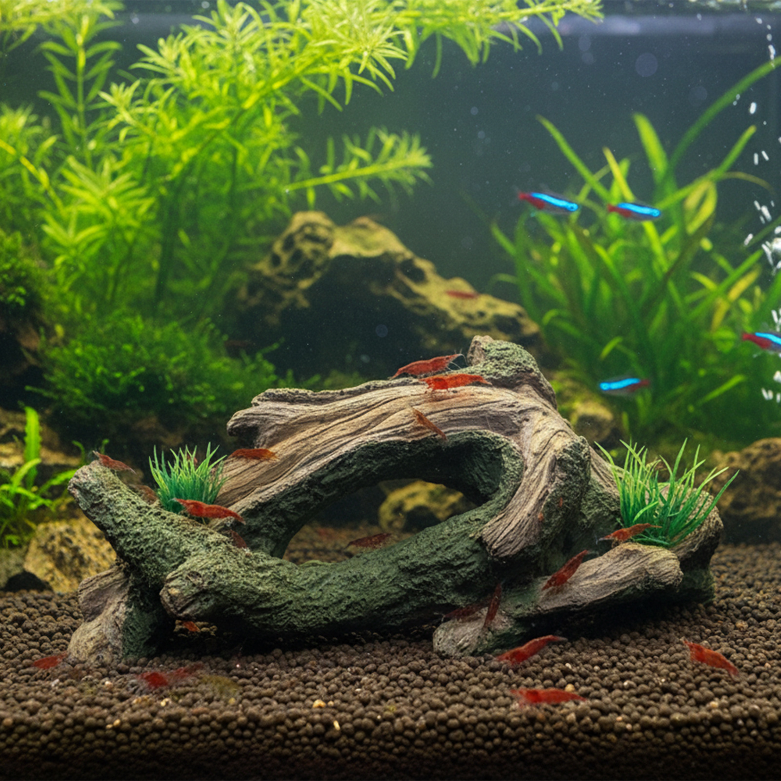 Aquarium Driftwoods Decor Tree - Planted Aquarium Media reseña y precio
