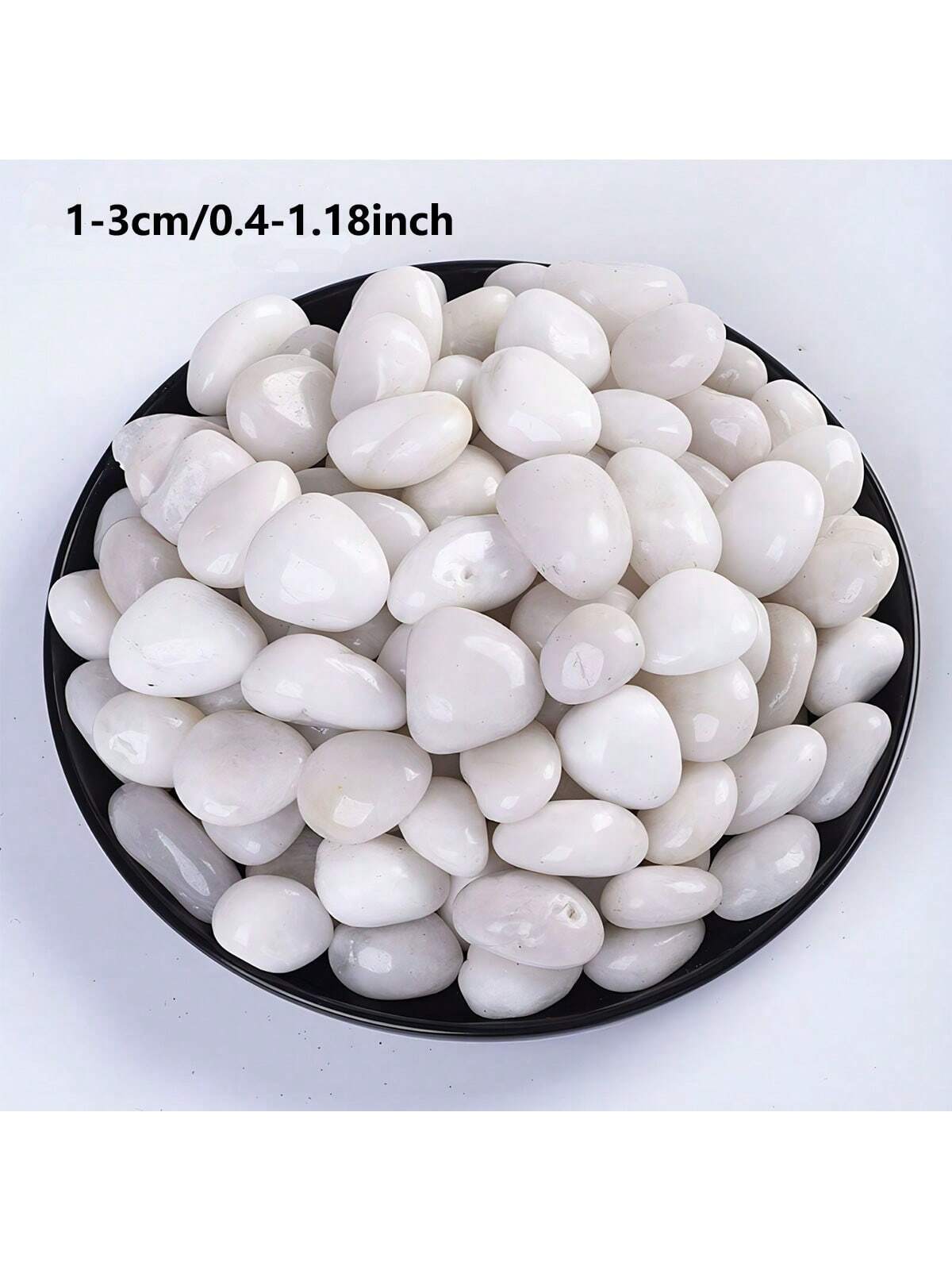 River Rocks Decorative Ornamen - Aquarium Sand White reseña y precio