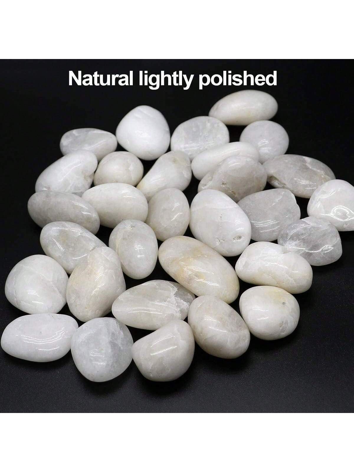 River Rocks Decorative Ornamen - Aquarium Sand White reseña y precio