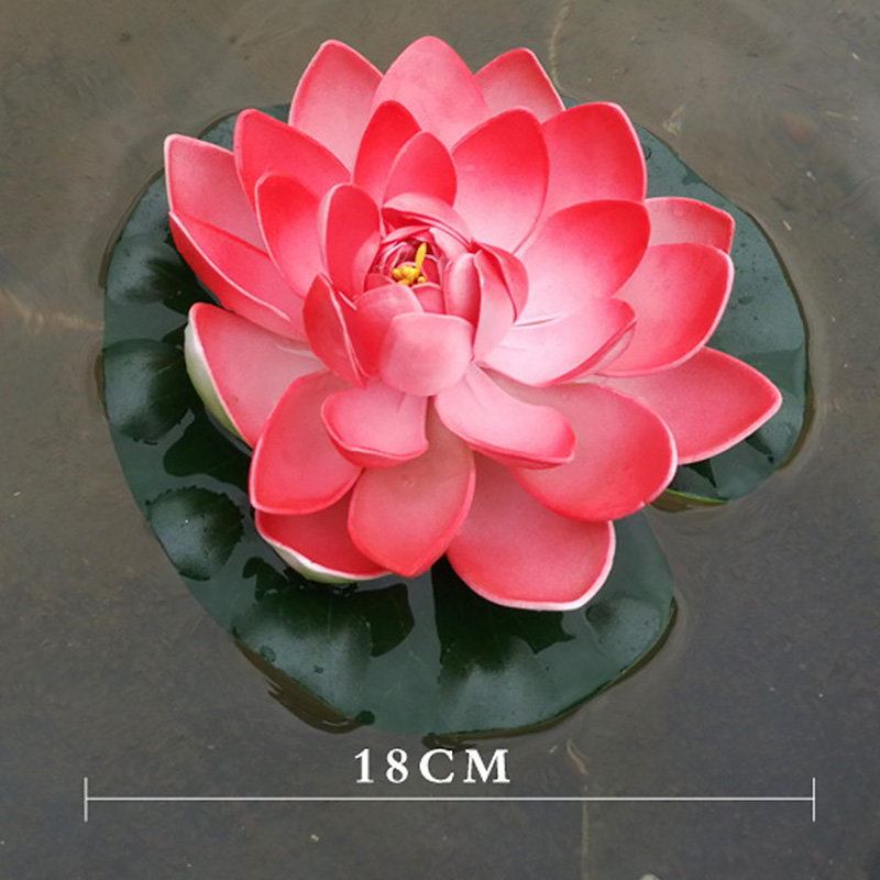 10cm/18cm Artificial Lotus Fak - Aquarium Planted Tank reseña y precio