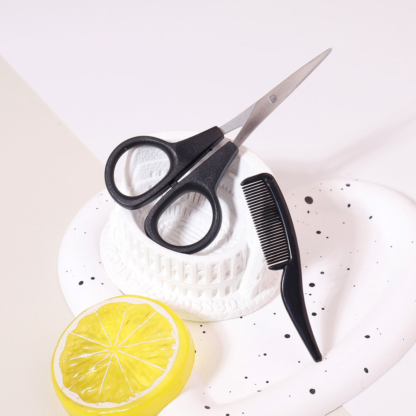 2pcs，1Beard & Mustache Scissor - Trimming Scissor Set reseña y precio