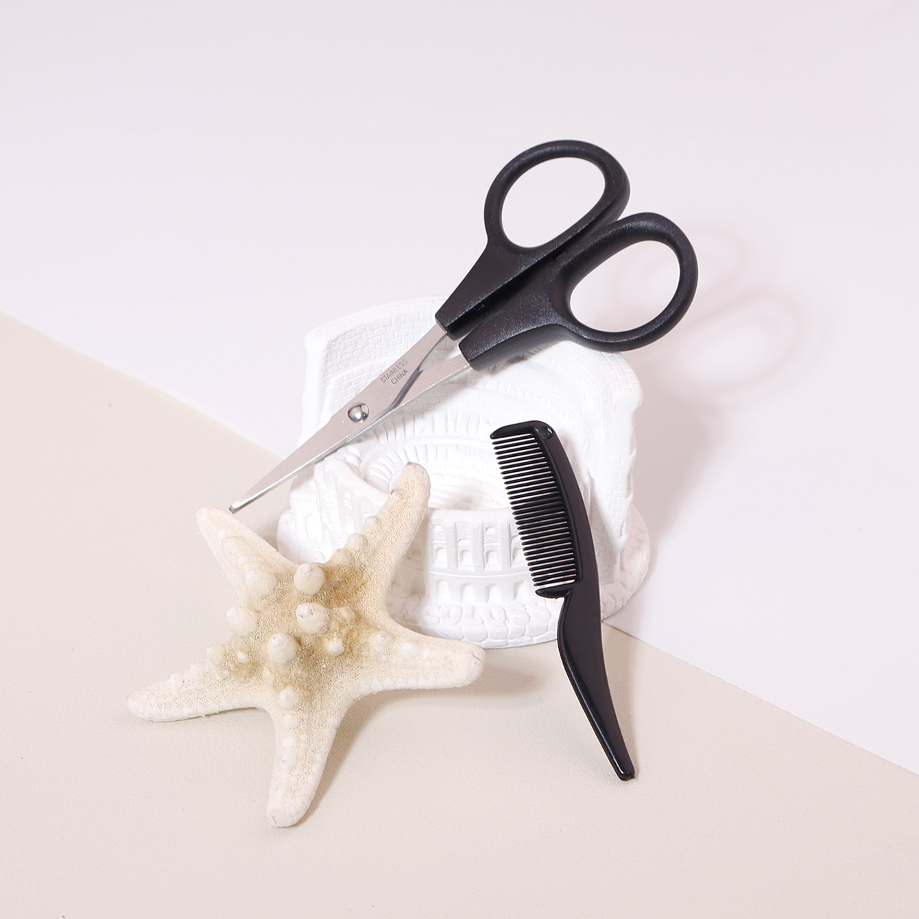 2pcs，1Beard & Mustache Scissor - Trimming Scissor Set reseña y precio