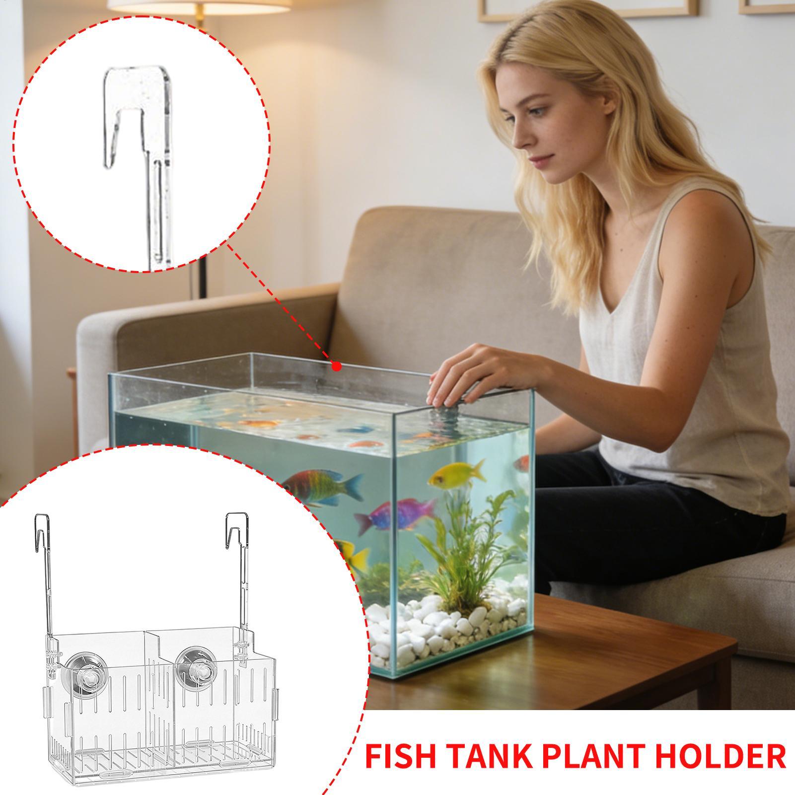 Acrylic Aquarium Plant Holder  - Aquarium Plant Vine reseña y precio