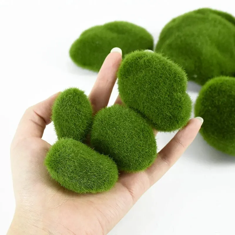 10Pcs Simulation Moss Stone Ar - Aquarium Sand White reseña y precio