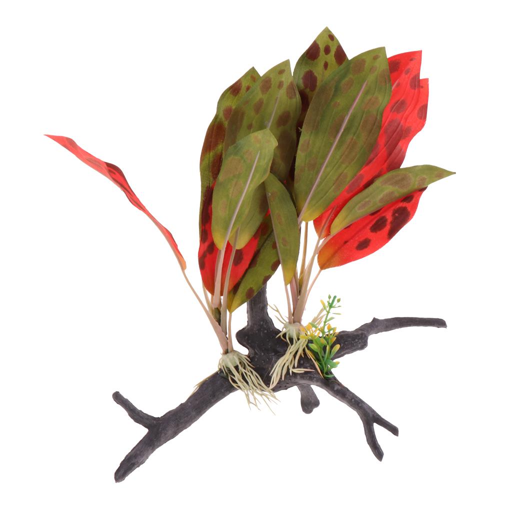 Reptile Terrarium Plant Artifi - Aquarium Plant Vine reseña y precio