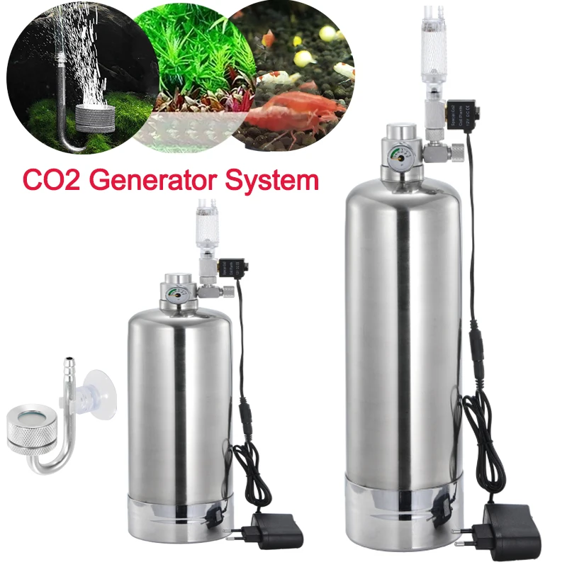 Aquarium CO2 Generator 2L DIY  - Planted Aquarium Kit reseña y precio