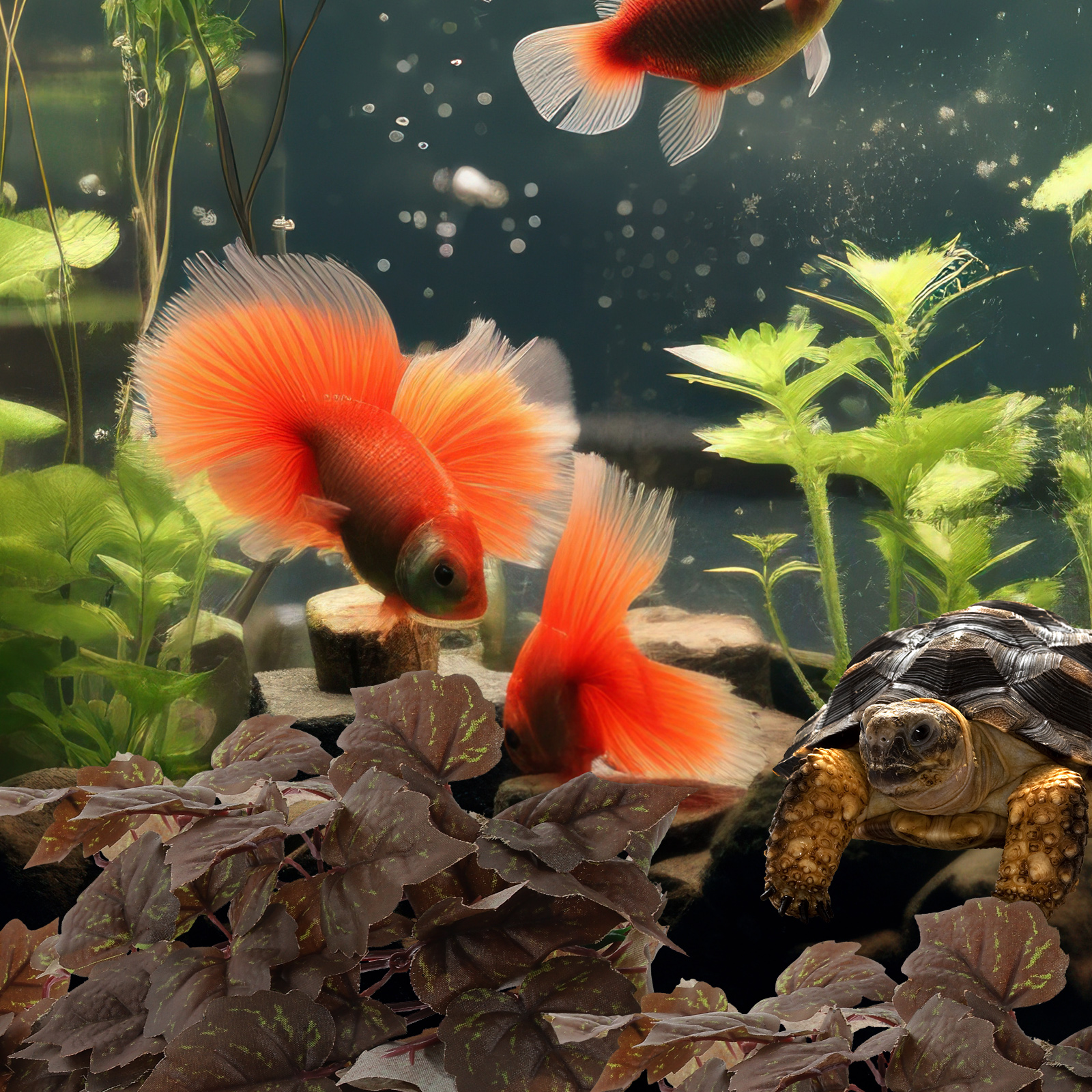 Lifelike Artificial Hanging Pl - Aquarium Plant Vine reseña y precio