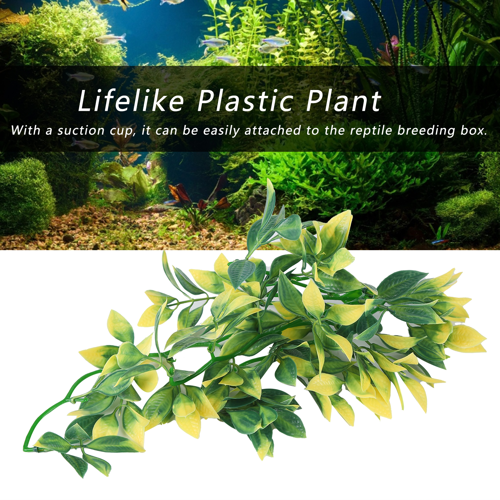 Artificial Plastic Plant High  - Aquarium Plant Vine reseña y precio
