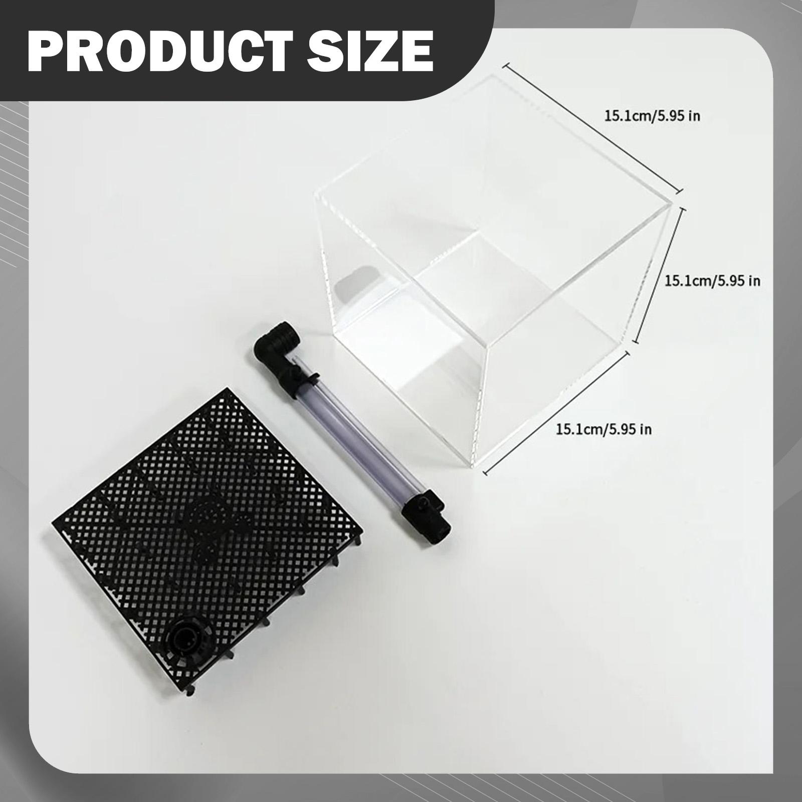 Aquarium Filter Box Square Tra - Planted Aquarium Undergravel Filter reseña y precio