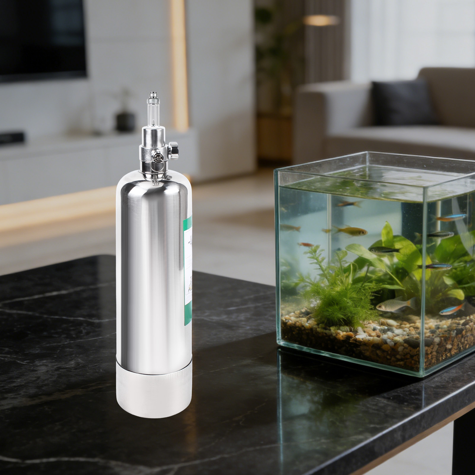 2L/0.53Gal CO2 Generator Mecha - Planted Aquarium Kit reseña y precio