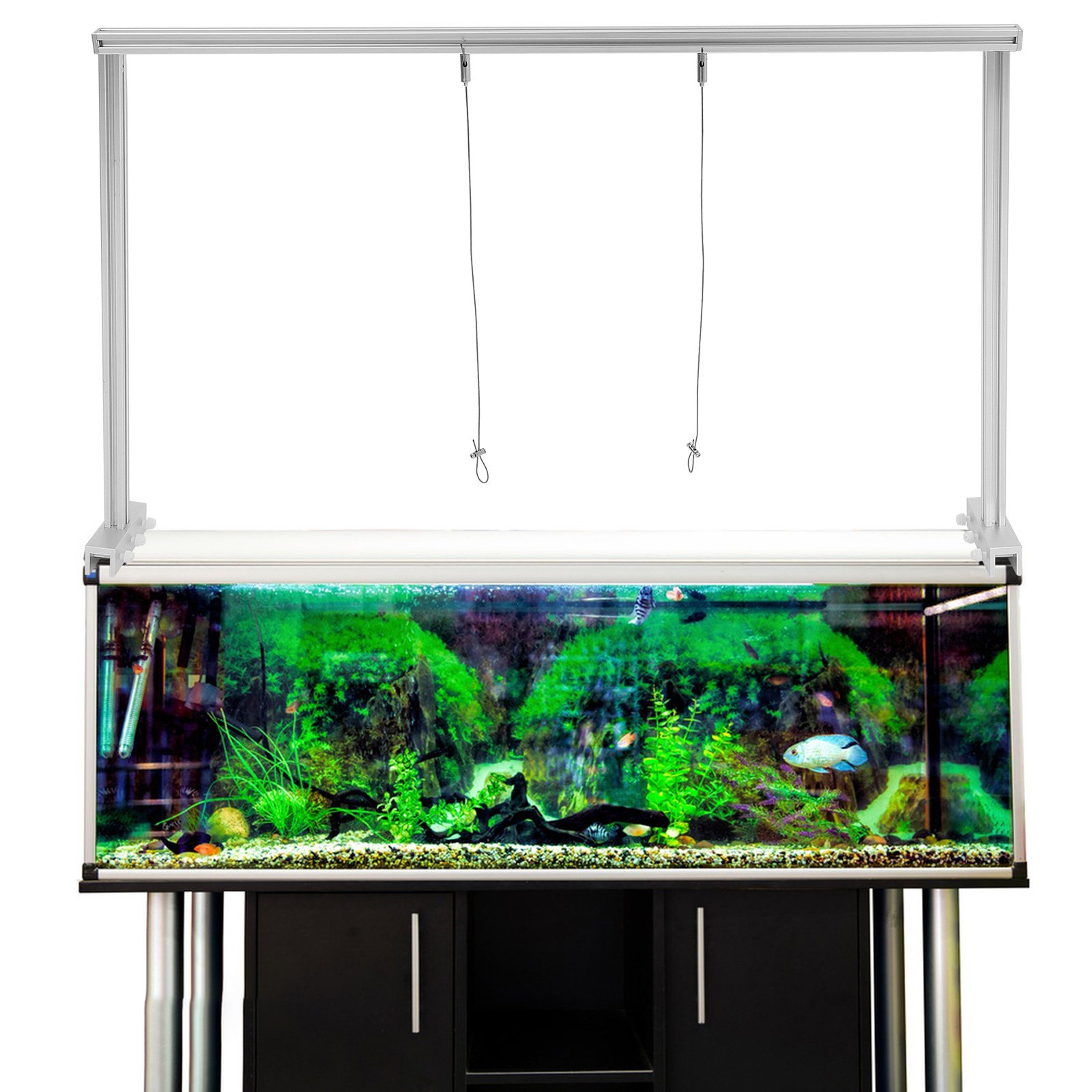 1Set Fish Tank Light Rack Alum - Planted Aquarium Hanging Light reseña y precio