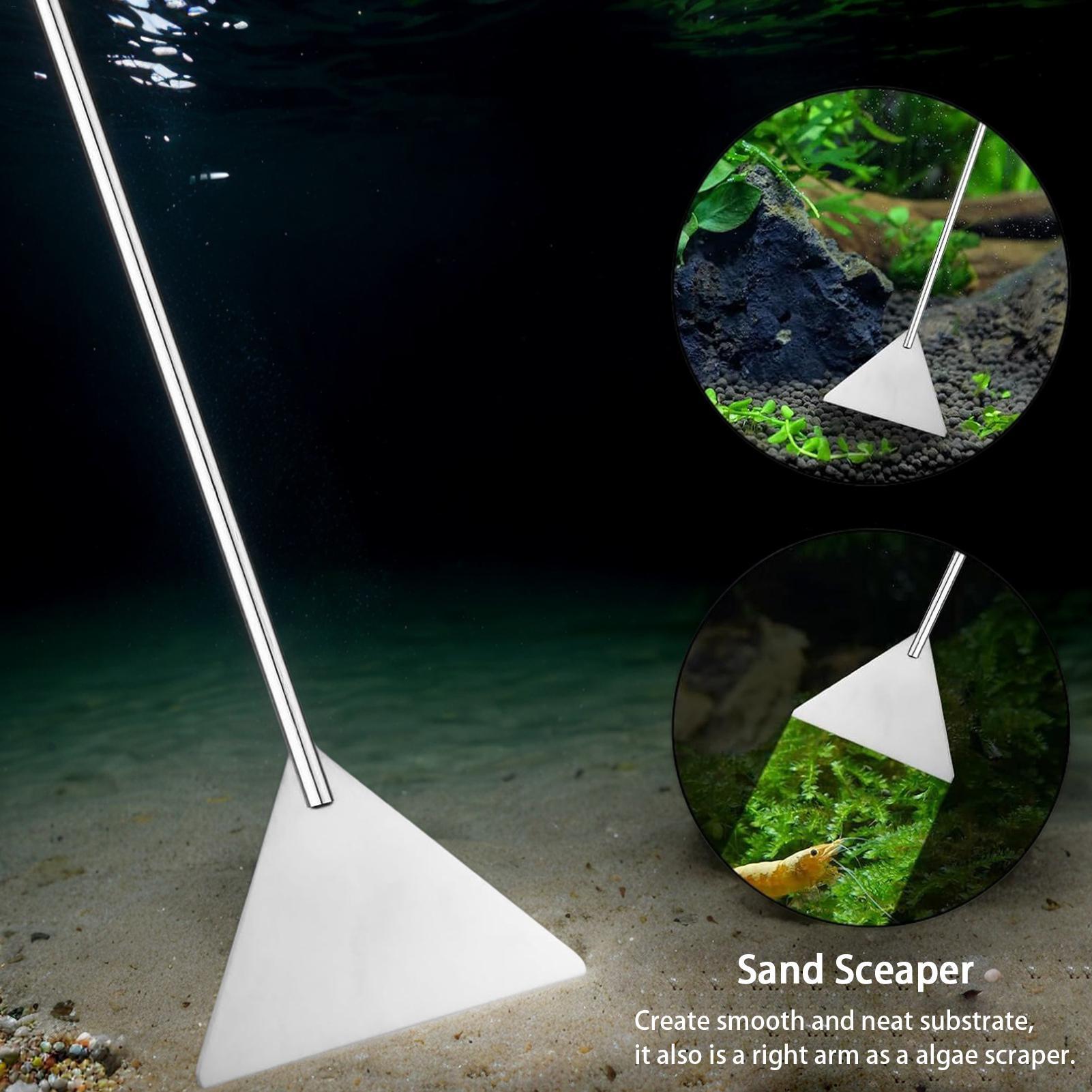 4pcs Aquarium Tool Kit Stainle - Planted Aquarium Cleaning Kit reseña y precio
