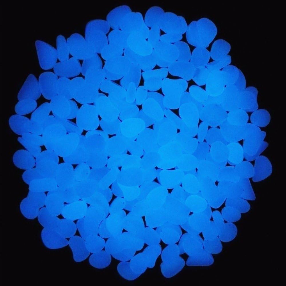 Fish Tank Rocks Glow Blue Pebb - Aquarium Planted Tank reseña y precio