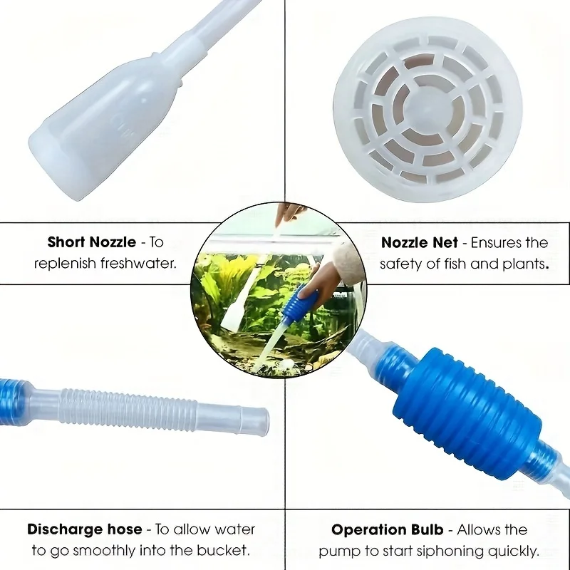 1.4m Fish Tank Aquarium Water  - Planted Aquarium Cleaning Kit reseña y precio