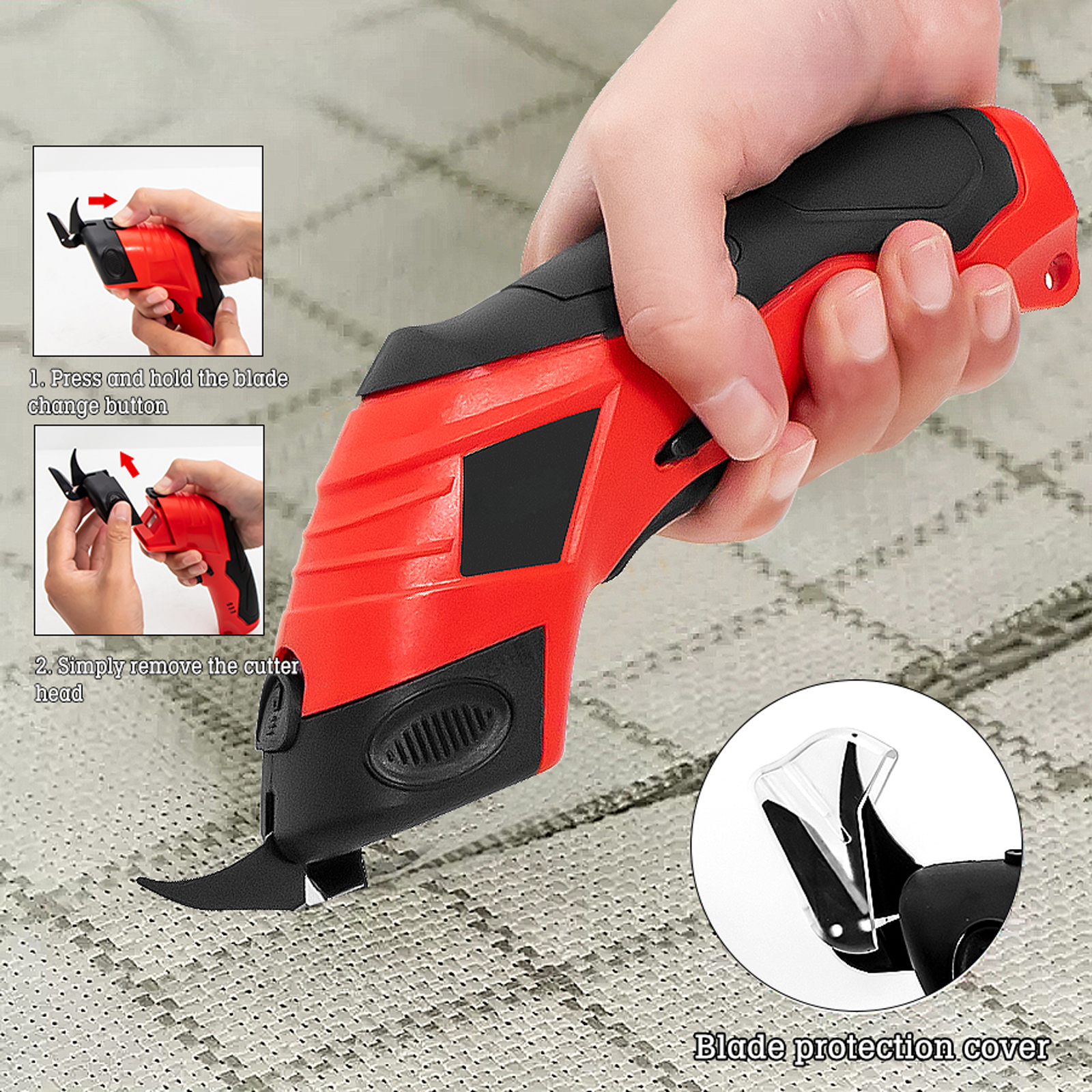 3.6V Handheld Electric Scissor - Trimming Scissor Set reseña y precio
