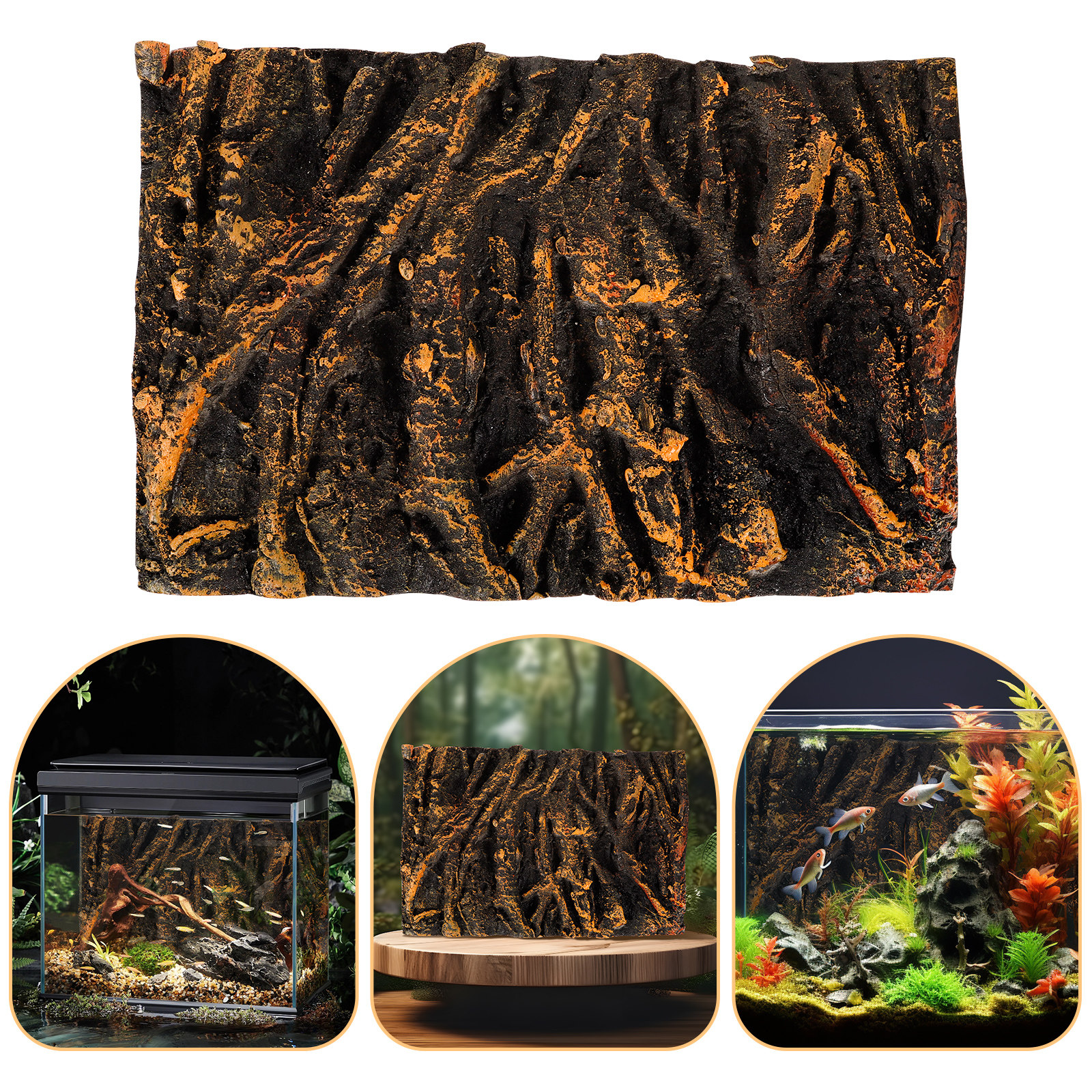 3D Tree Root PU Aquarium Backg - Planted Aquarium Media reseña y precio