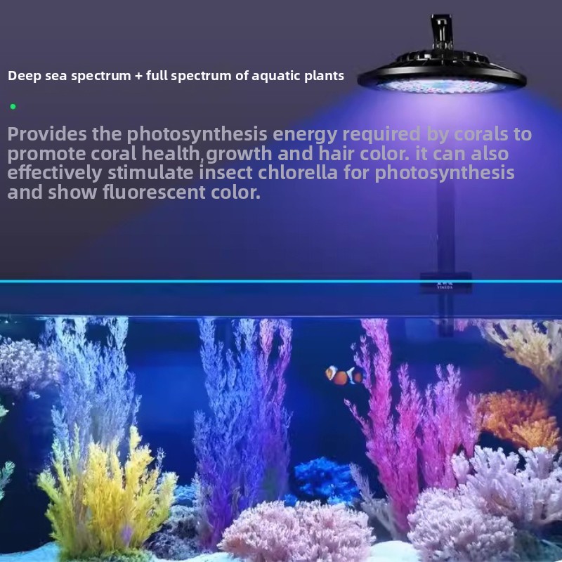 YEE LED Aquarium Light Full Sp - Planted Aquarium Hanging Light reseña y precio
