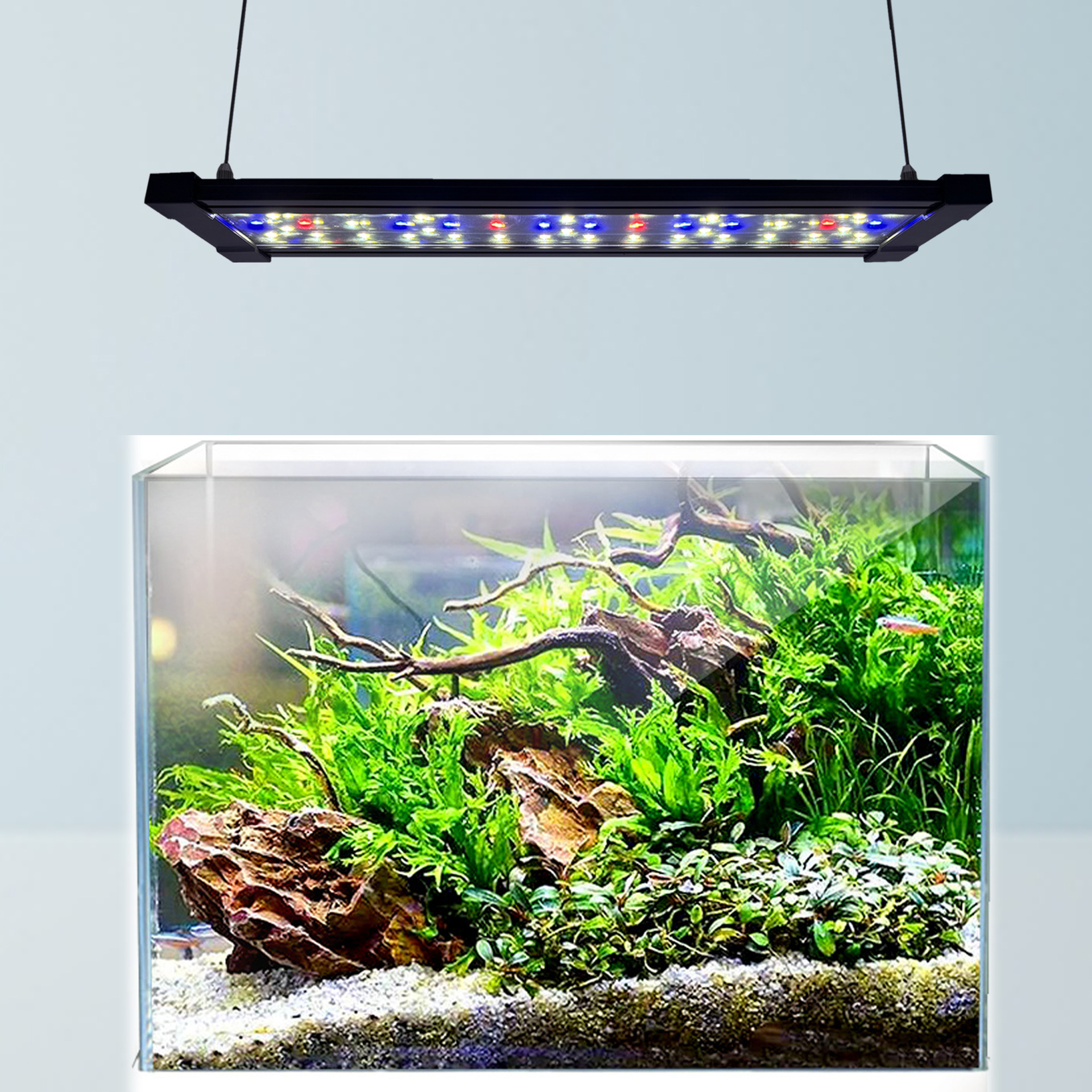 Full Spectrum Brightening LED  - Planted Aquarium Hanging Light reseña y precio