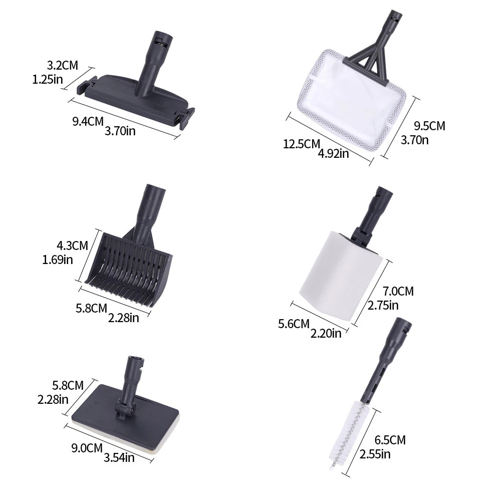 6 in 1 Aquarium Cleaning Tools - Planted Aquarium Cleaning Kit reseña y precio