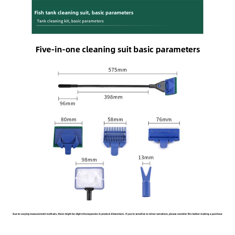 Fish Tank Algae Remover Tool S - Planted Aquarium Cleaning Kit reseña y precio
