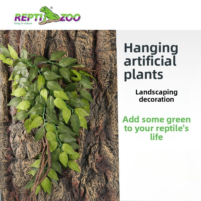 Reptizoo Artificial Plants for - Aquarium Plant Vine reseña y precio