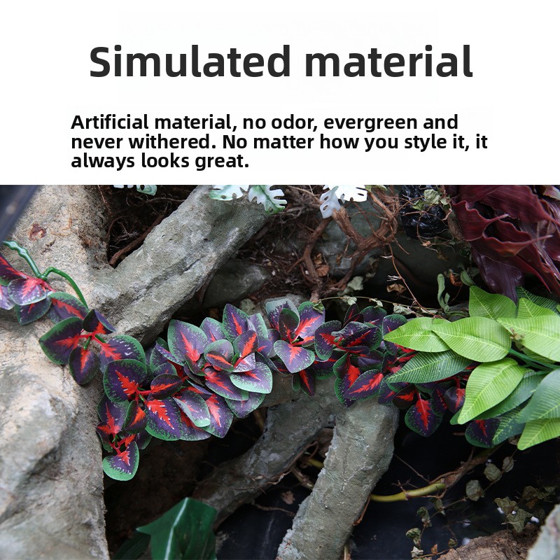 Reptizoo Artificial Plants for - Aquarium Plant Vine reseña y precio
