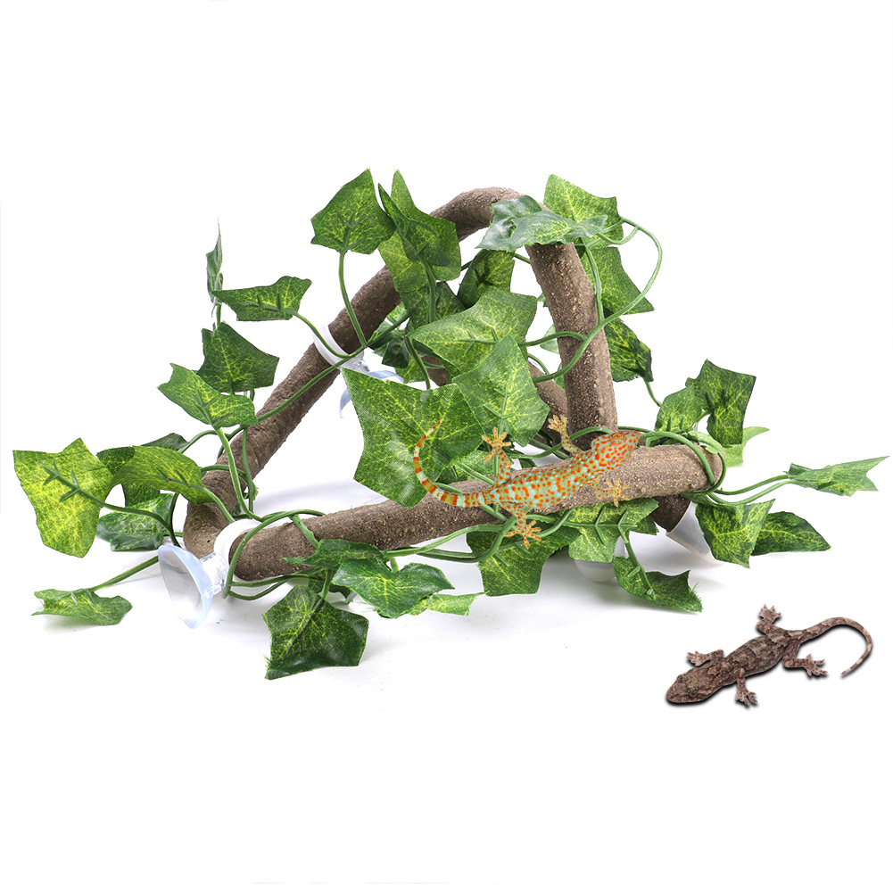 Reptile Climbing Branch PU Pla - Aquarium Plant Vine reseña y precio
