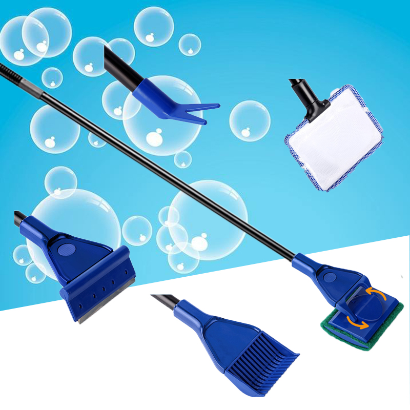 6-IN-1 Aquarium Cleaning Tools - Planted Aquarium Cleaning Kit reseña y precio