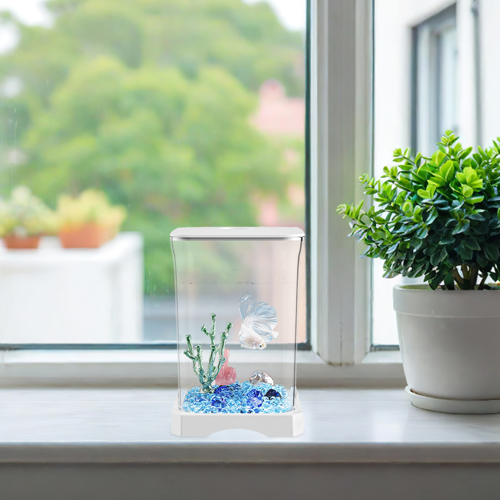 LED Illuminated Ecological Fis - Aquarium Planted Tank reseña y precio