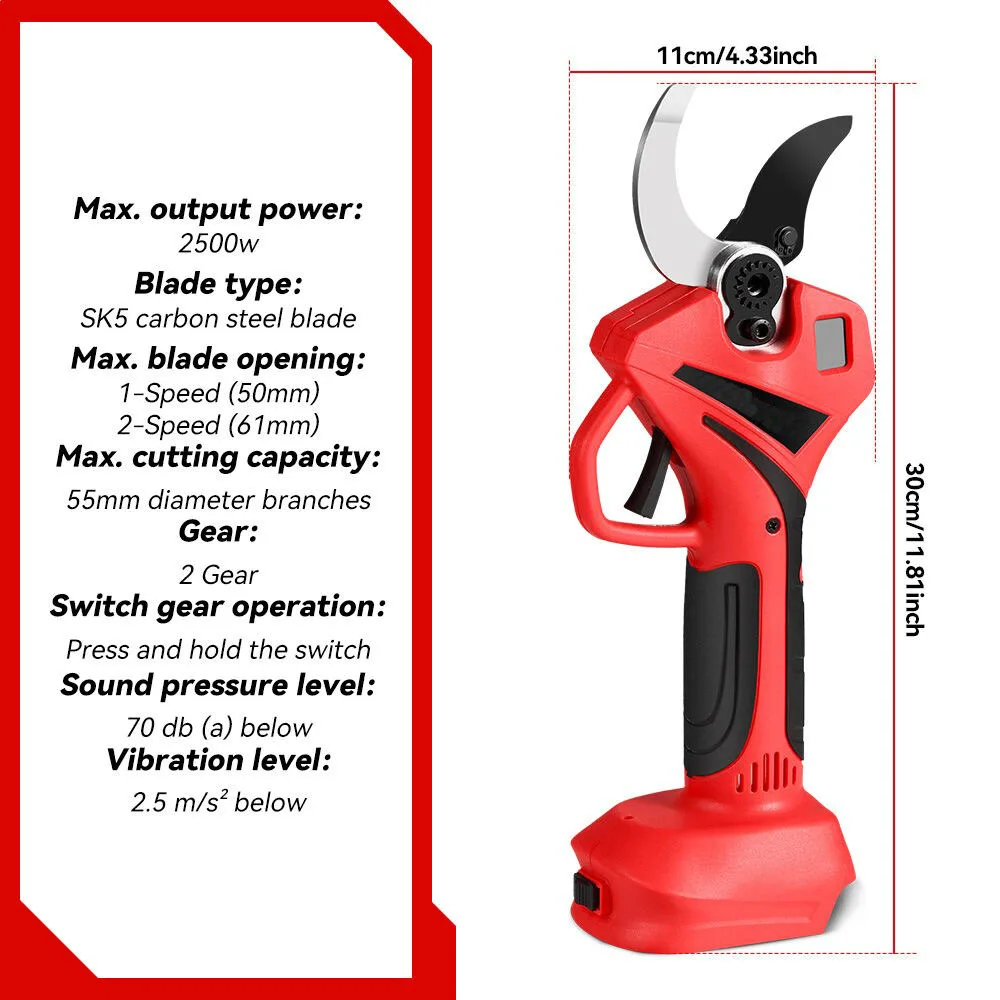 55mm Brushless Electric Scisso - Trimming Scissor Set reseña y precio