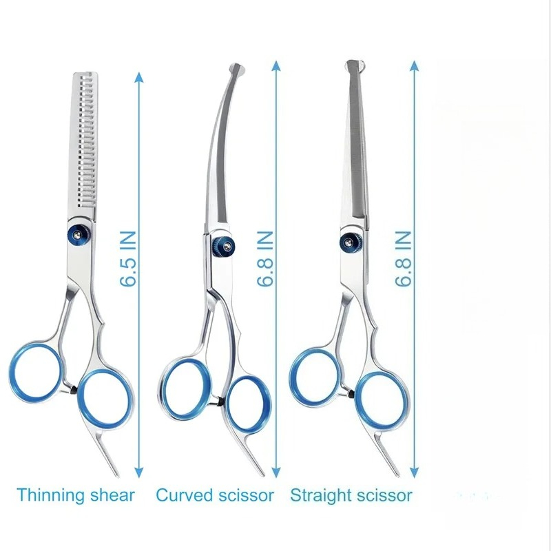 Pet Grooming Scissors Round He - Trimming Scissor Set reseña y precio